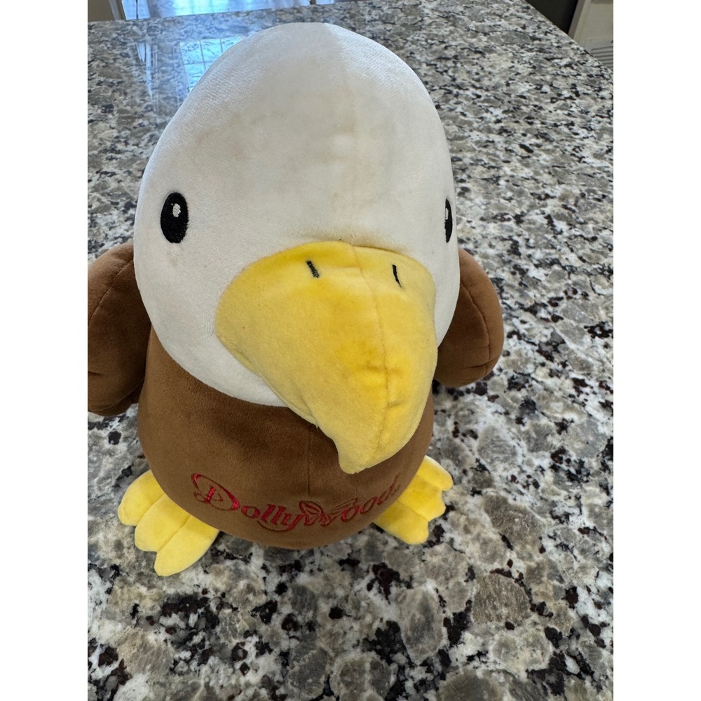 Fiesta Dollywood Bald Eagle Plush Toy Large Brown White Souvenir Embroidered